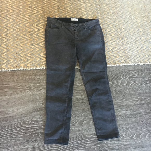 Free People | Dark Gray Corduroy Pants (28) - Picture 2 of 5